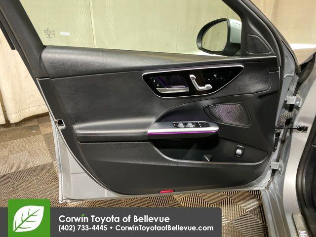 used 2022 Mercedes-Benz C-Class car, priced at $30,000