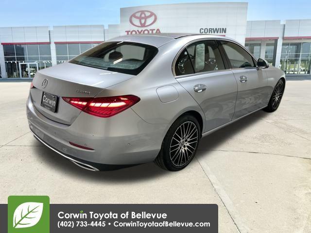 used 2022 Mercedes-Benz C-Class car, priced at $30,000
