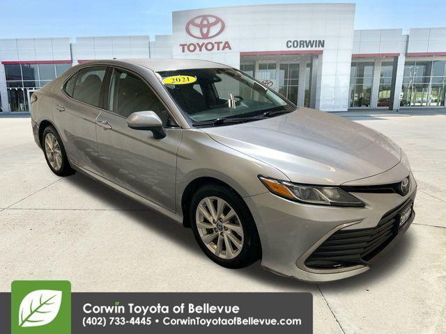 used 2021 Toyota Camry car, priced at $20,500