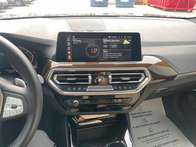 used 2023 BMW X3 car, priced at $38,500