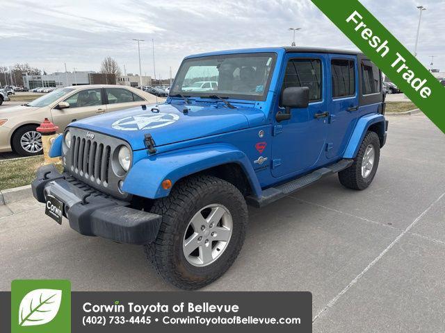 used 2014 Jeep Wrangler Unlimited car, priced at $13,500