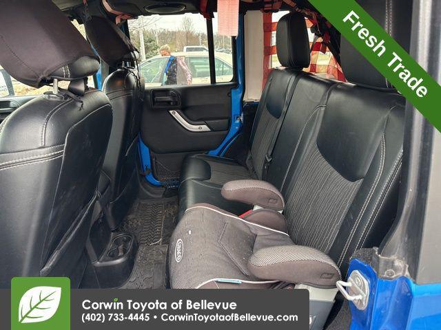 used 2014 Jeep Wrangler Unlimited car, priced at $13,500