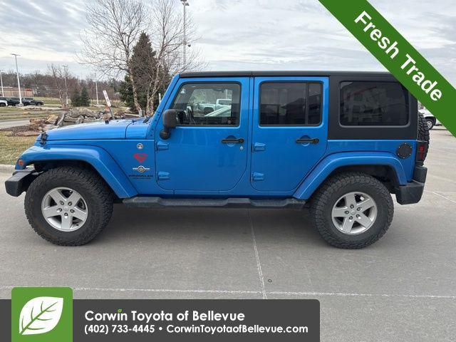 used 2014 Jeep Wrangler Unlimited car, priced at $13,500