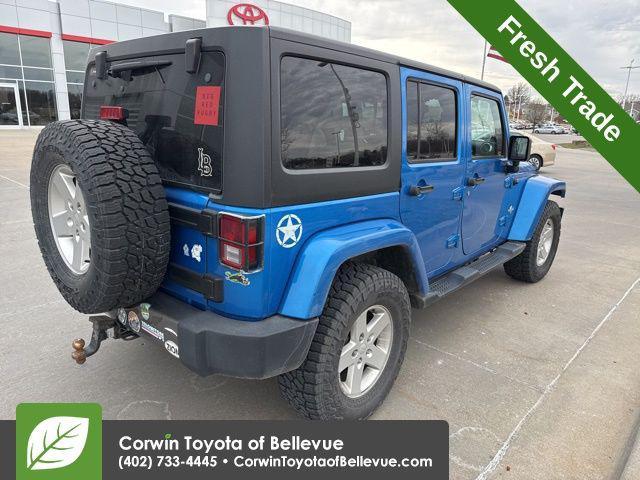 used 2014 Jeep Wrangler Unlimited car, priced at $13,500