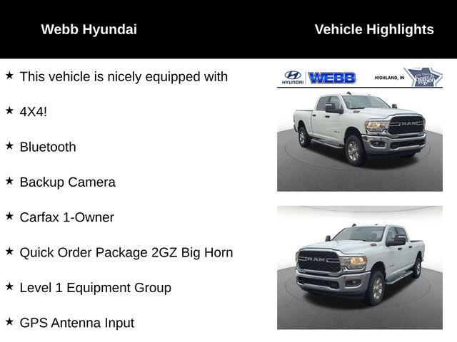 used 2024 Ram 2500 car, priced at $38,500
