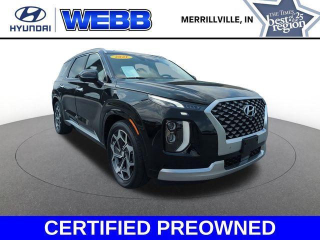 used 2021 Hyundai Palisade car, priced at $30,625