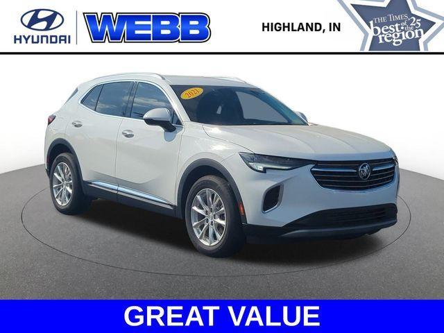 used 2021 Buick Envision car, priced at $21,500