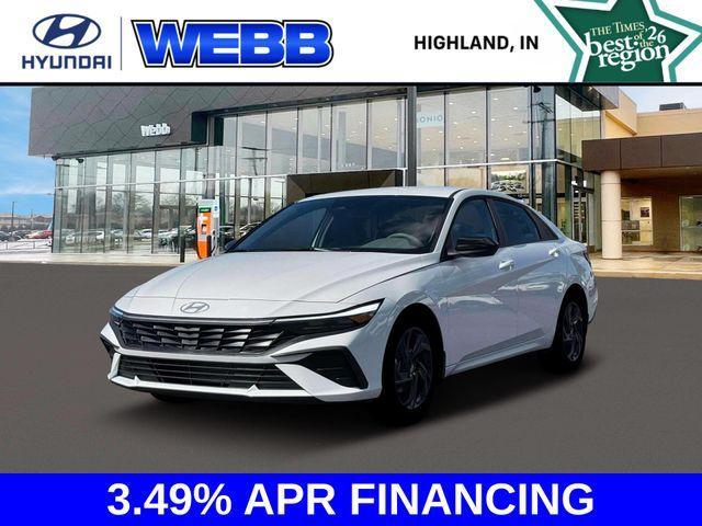 new 2026 Hyundai Elantra car, priced at $25,795