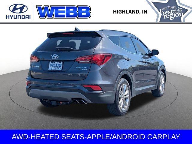 used 2018 Hyundai Santa Fe Sport car, priced at $13,579