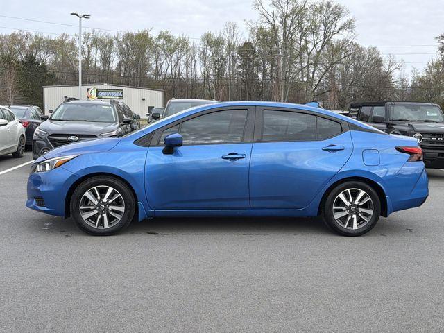 used 2021 Nissan Versa car, priced at $10,495