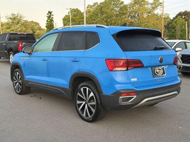 used 2023 Volkswagen Taos car, priced at $18,495