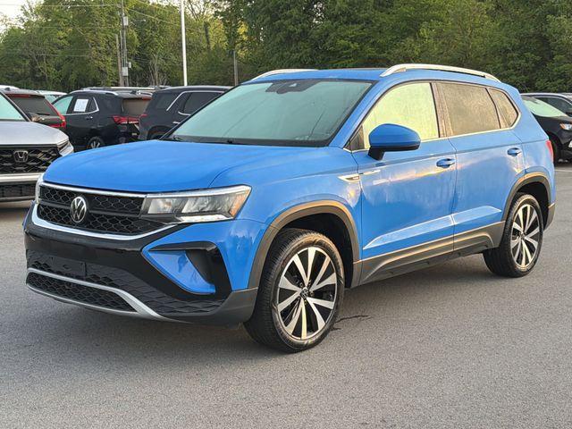 used 2023 Volkswagen Taos car, priced at $18,495