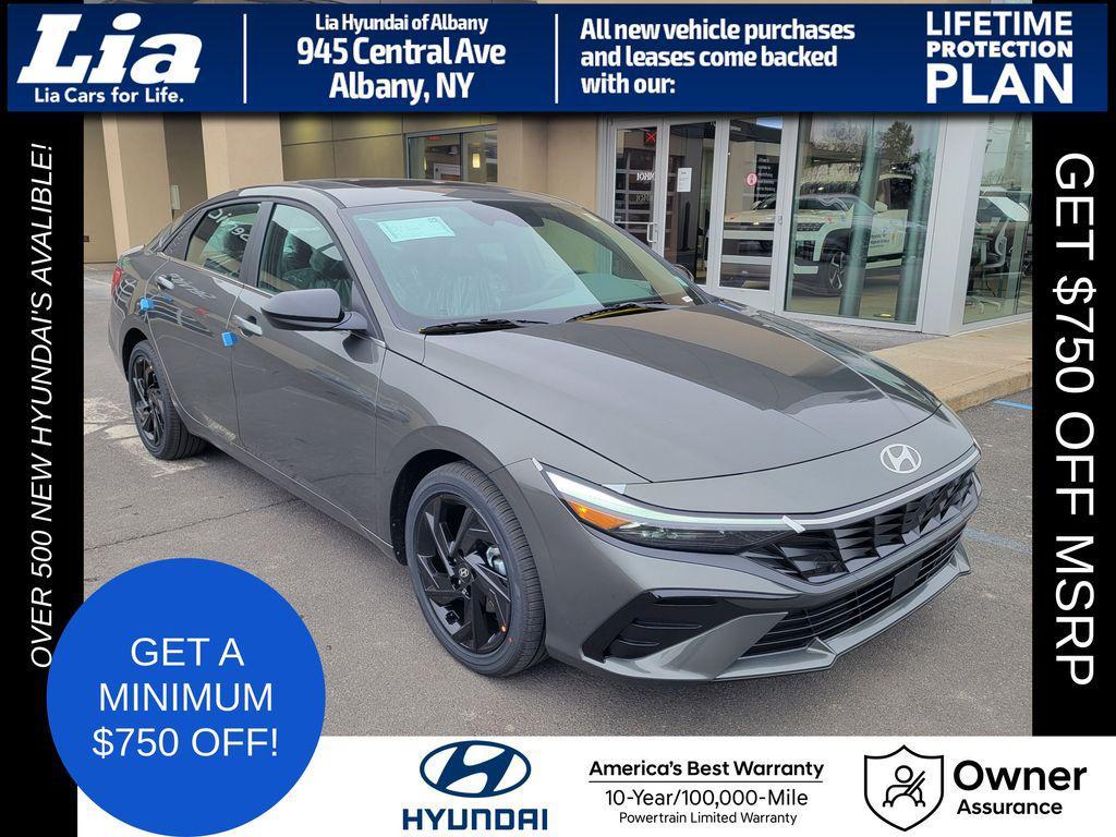 new 2026 Hyundai Elantra car, priced at $26,190