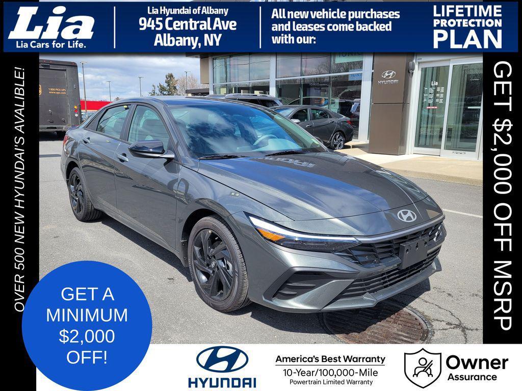 new 2026 Hyundai Elantra car, priced at $23,715