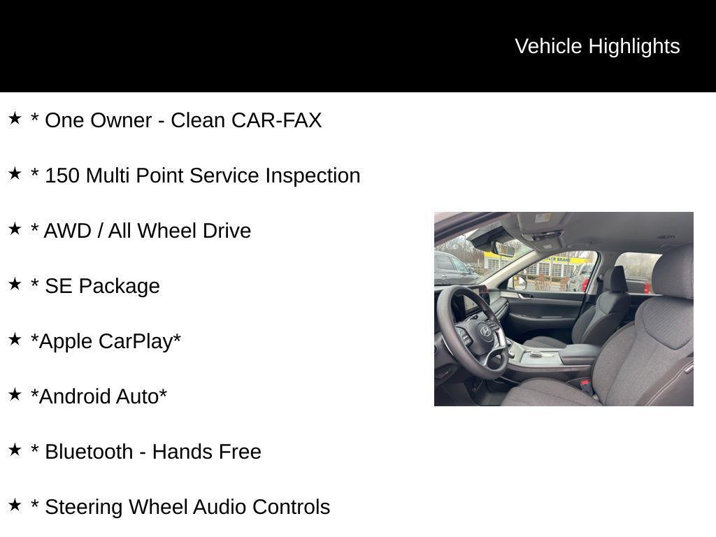 used 2023 Hyundai Palisade car, priced at $29,900