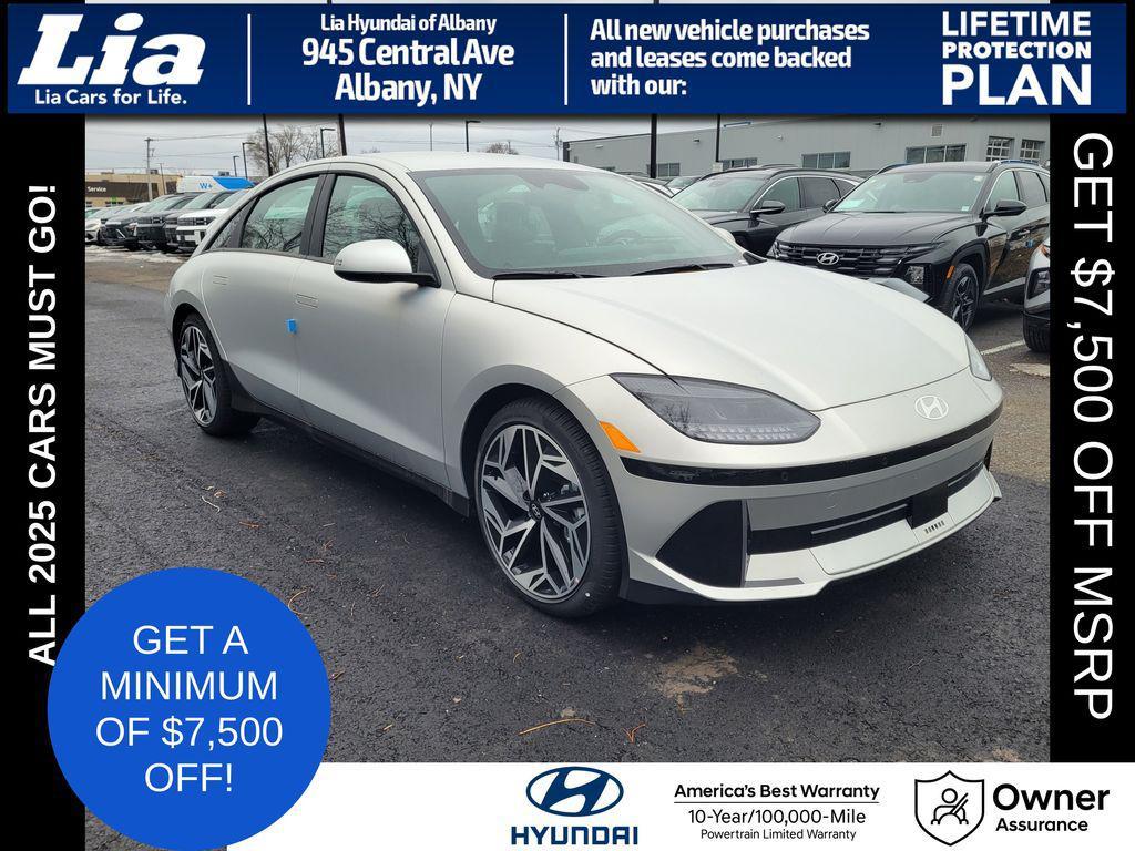 new 2025 Hyundai IONIQ 6 car, priced at $44,400