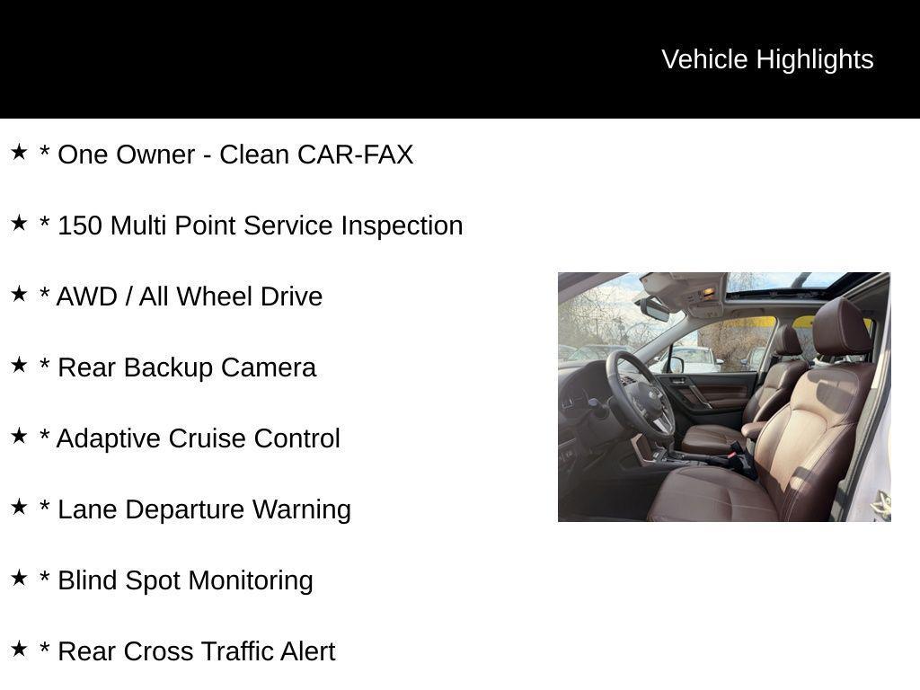 used 2018 Subaru Forester car, priced at $18,500