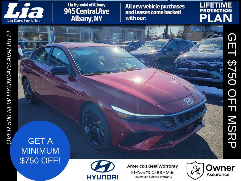 new 2026 Hyundai Elantra car, priced at $26,740