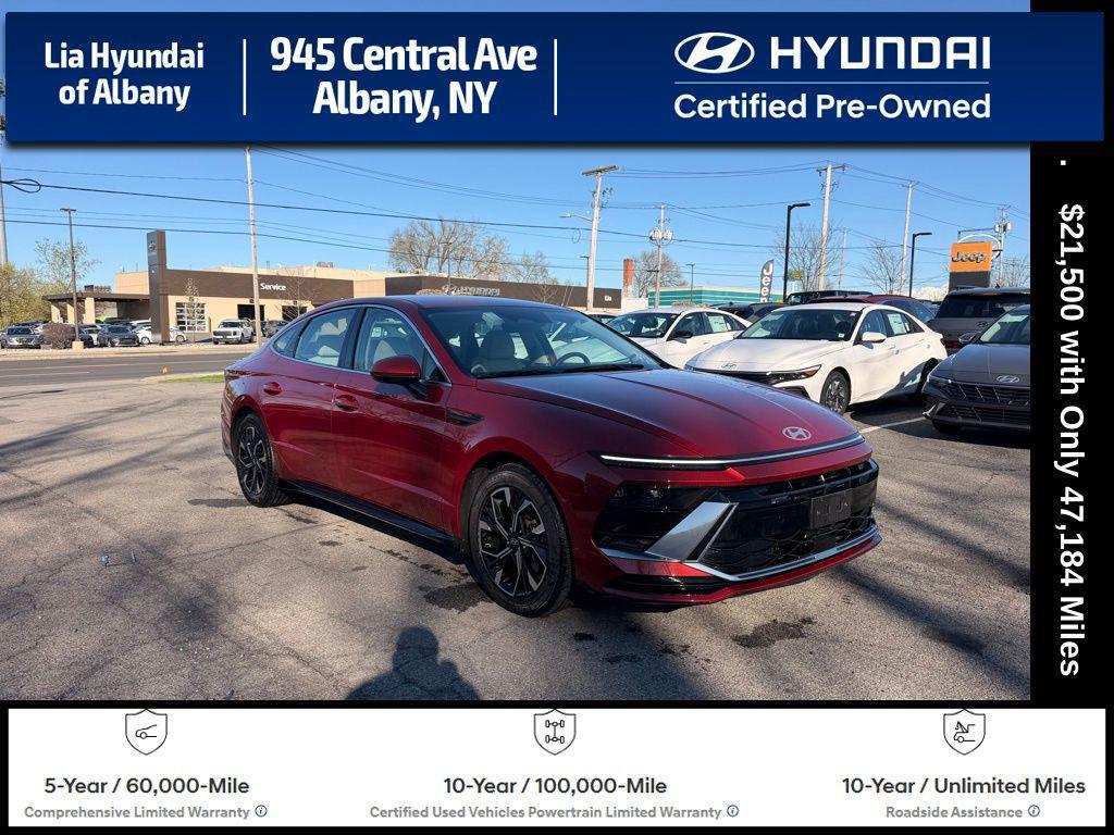 used 2024 Hyundai Sonata car, priced at $21,500