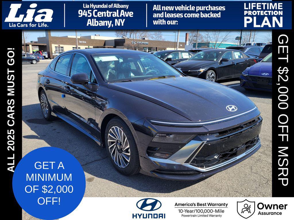 new 2025 Hyundai Sonata Hybrid car, priced at $36,600