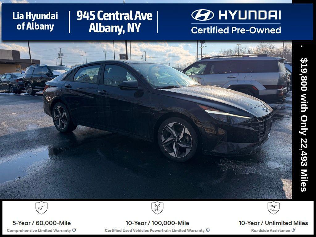 used 2023 Hyundai Elantra car, priced at $19,800