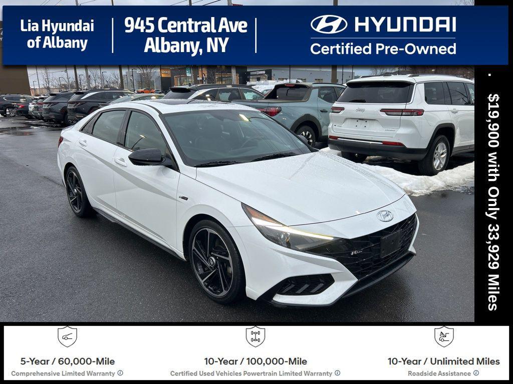used 2023 Hyundai Elantra car, priced at $19,900