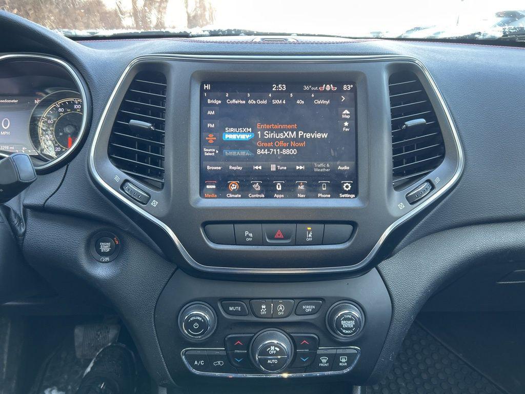 used 2022 Jeep Cherokee car, priced at $19,900