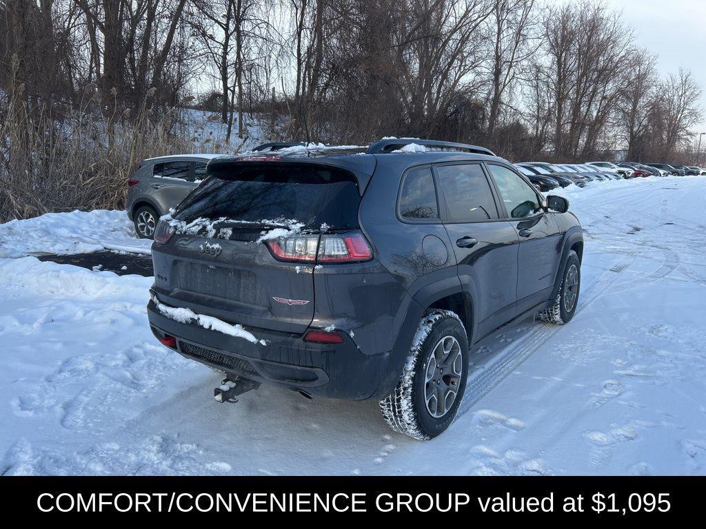 used 2022 Jeep Cherokee car, priced at $19,900