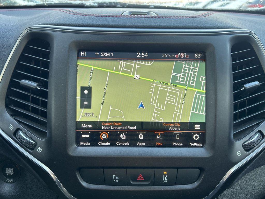 used 2022 Jeep Cherokee car, priced at $19,900