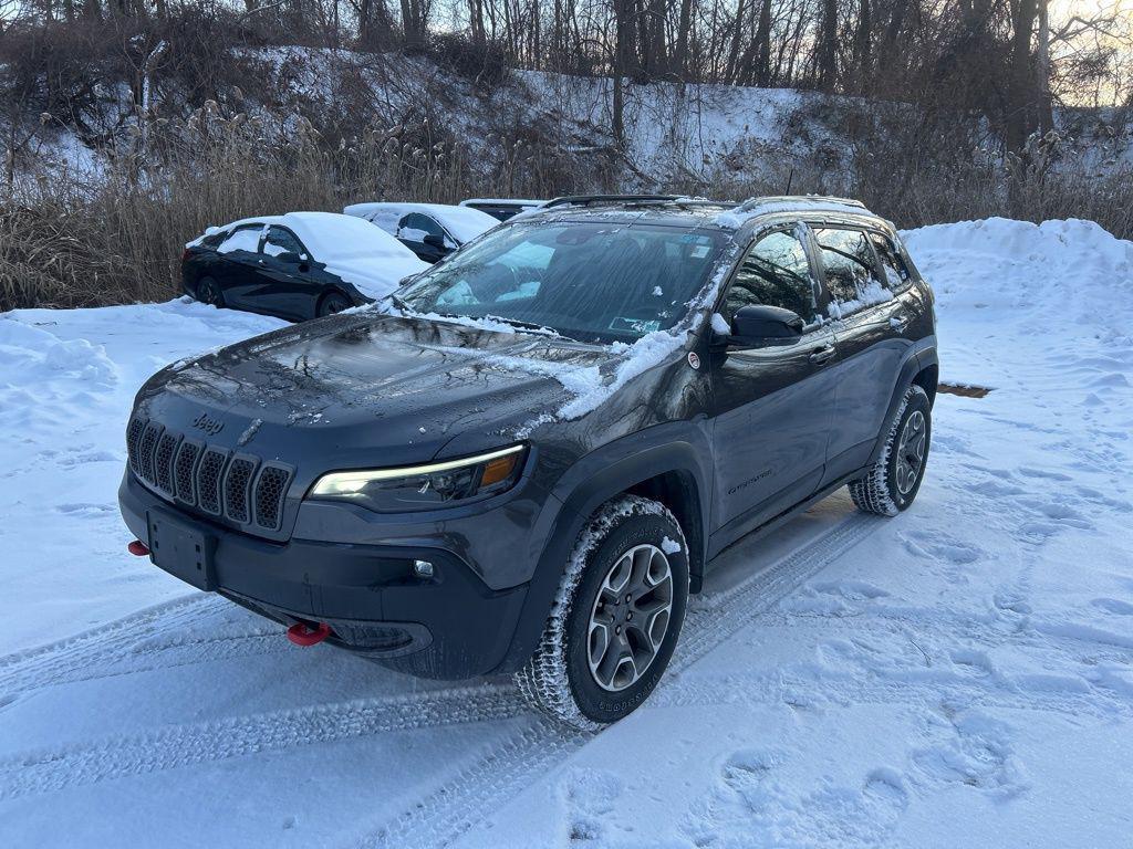 used 2022 Jeep Cherokee car, priced at $19,900