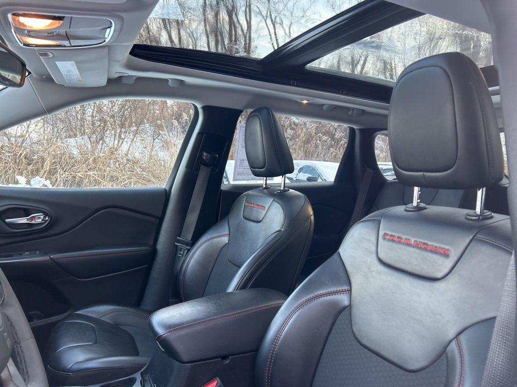 used 2022 Jeep Cherokee car, priced at $19,900