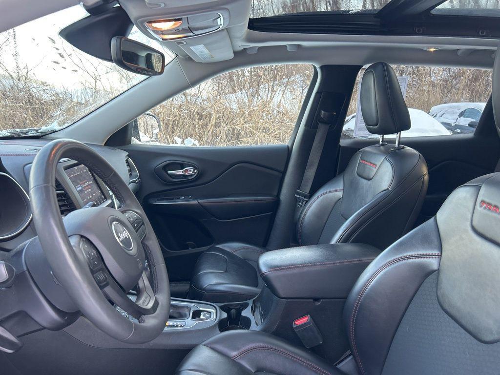 used 2022 Jeep Cherokee car, priced at $19,900