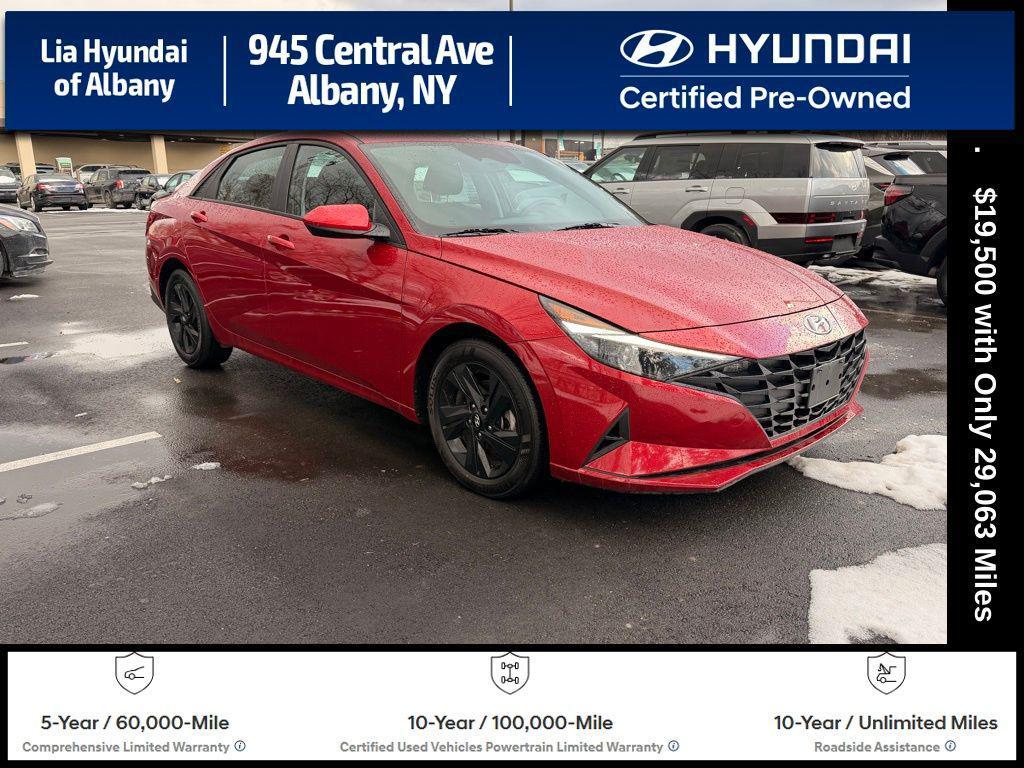 used 2023 Hyundai Elantra car, priced at $19,500