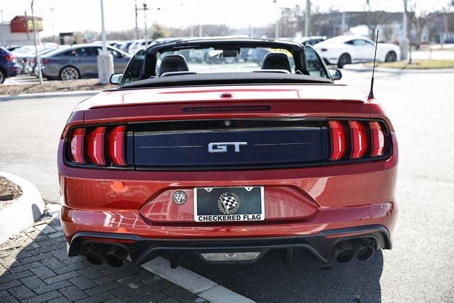used 2021 Ford Mustang car, priced at $35,490
