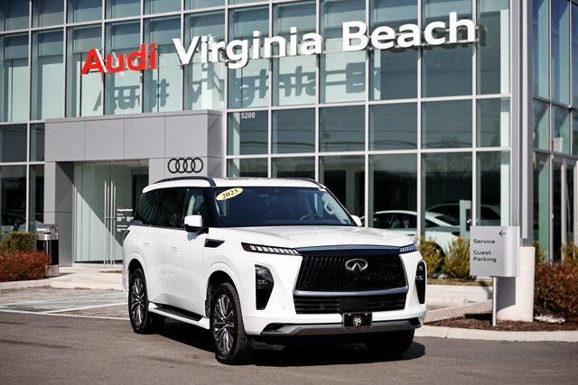 used 2025 INFINITI QX80 car, priced at $73,390