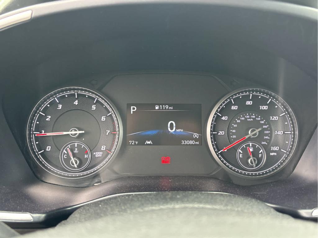 used 2023 Hyundai Santa Fe car, priced at $27,000