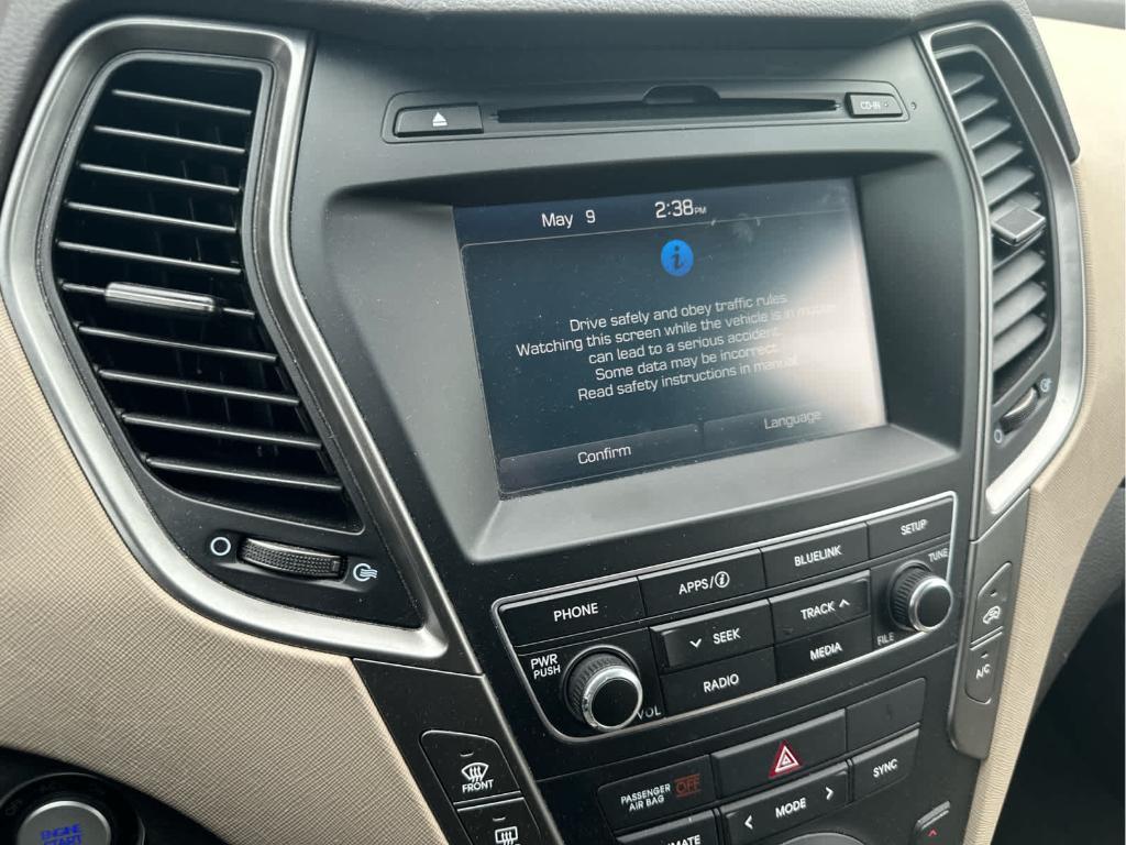 used 2017 Hyundai Santa Fe Sport car, priced at $13,744