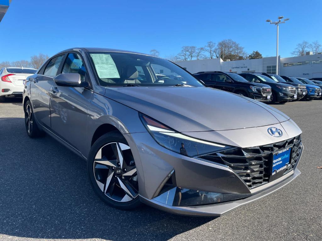 used 2023 Hyundai ELANTRA HEV car, priced at $18,772