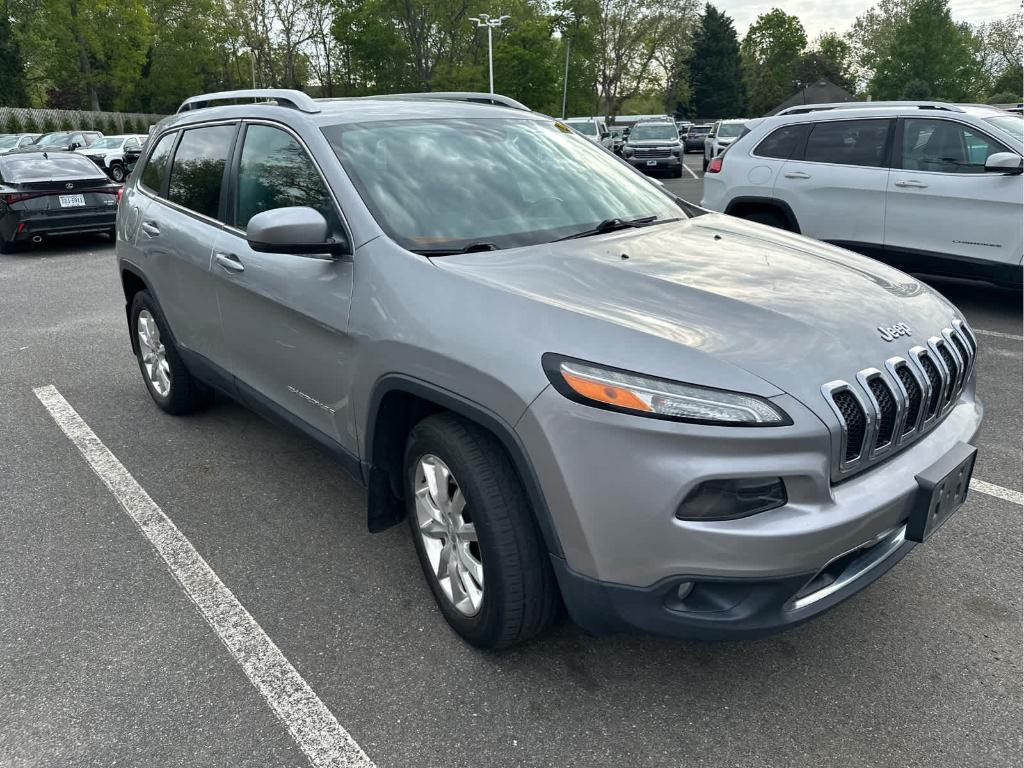 used 2017 Jeep Cherokee car, priced at $12,744