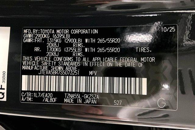 new 2025 Toyota 4Runner car, priced at $59,097