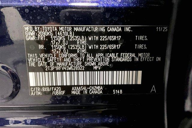 new 2025 Toyota RAV4 car, priced at $37,598