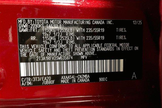 new 2025 Toyota RAV4 car, priced at $40,353