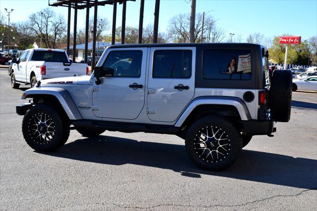 used 2015 Jeep Wrangler Unlimited car, priced at $15,991