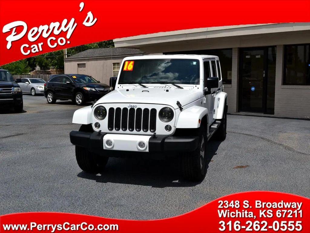 used 2016 Jeep Wrangler Unlimited car, priced at $21,991
