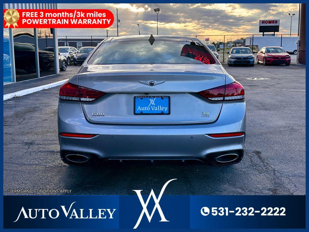 used 2020 Genesis G80 car, priced at $24,950