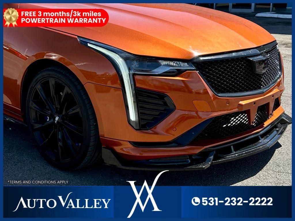 used 2022 Cadillac CT4-V car, priced at $28,995