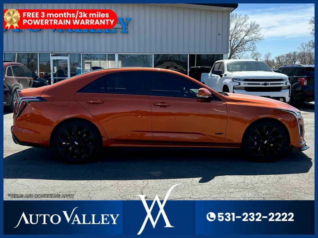 used 2022 Cadillac CT4-V car, priced at $28,995