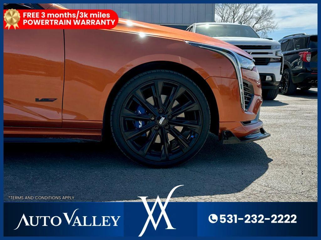 used 2022 Cadillac CT4-V car, priced at $28,995