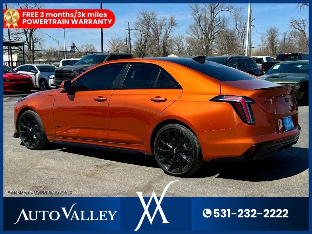 used 2022 Cadillac CT4-V car, priced at $28,995