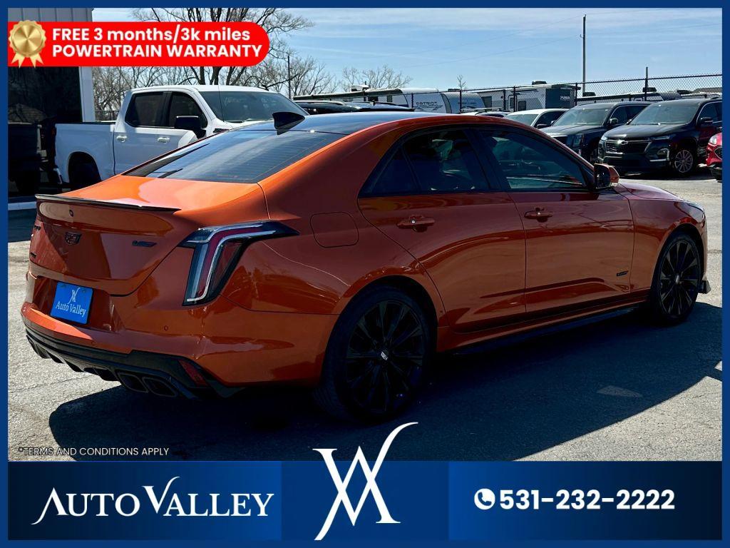 used 2022 Cadillac CT4-V car, priced at $28,995